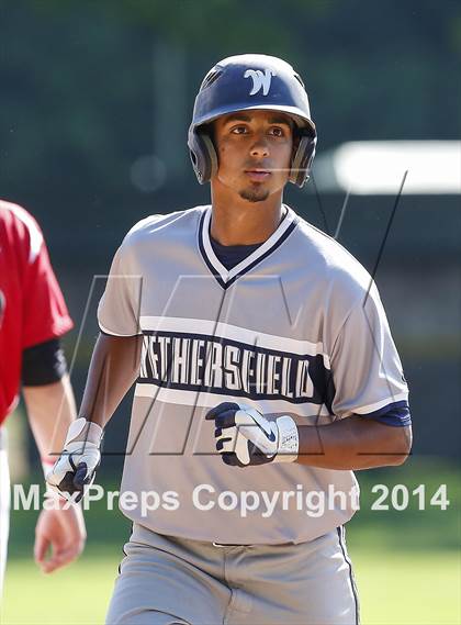 Thumbnail 2 in Wethersfield vs New Canaan (CIAC Class L 1st Round) photogallery.
