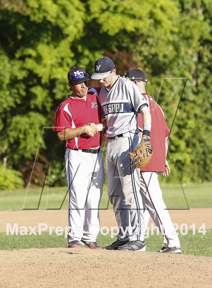 Thumbnail 1 in Wethersfield vs New Canaan (CIAC Class L 1st Round) photogallery.