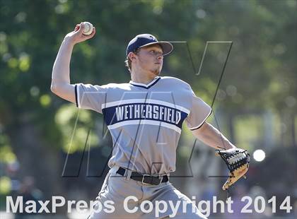 Thumbnail 2 in Wethersfield vs New Canaan (CIAC Class L 1st Round) photogallery.