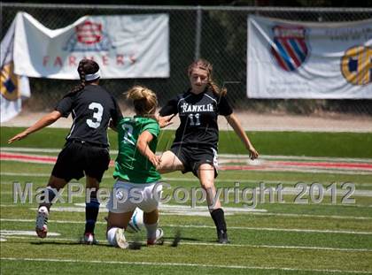 Thumbnail 2 in St. Mary's vs. Franklin (CIF SJS D1Final) photogallery.