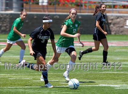 Thumbnail 2 in St. Mary's vs. Franklin (CIF SJS D1Final) photogallery.