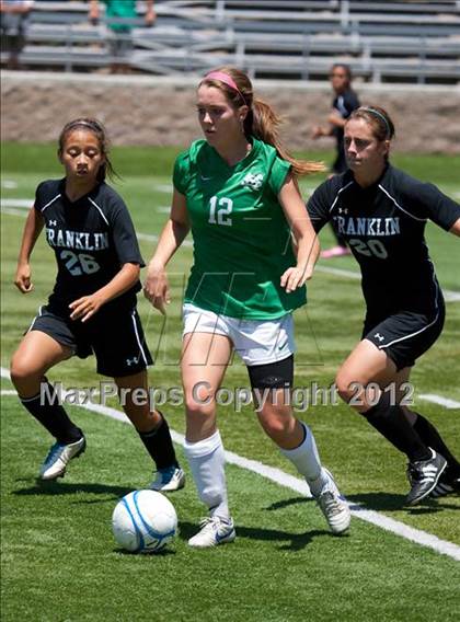 Thumbnail 3 in St. Mary's vs. Franklin (CIF SJS D1Final) photogallery.