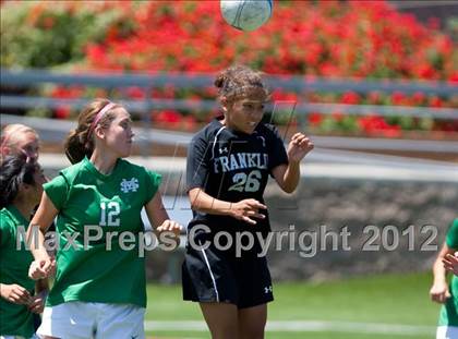 Thumbnail 2 in St. Mary's vs. Franklin (CIF SJS D1Final) photogallery.