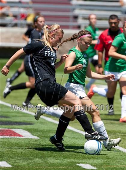 Thumbnail 2 in St. Mary's vs. Franklin (CIF SJS D1Final) photogallery.