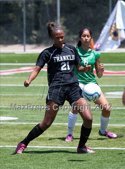 Thumbnail 3 in St. Mary's vs. Franklin (CIF SJS D1Final) photogallery.