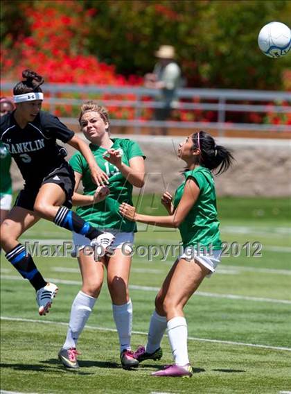 Thumbnail 2 in St. Mary's vs. Franklin (CIF SJS D1Final) photogallery.