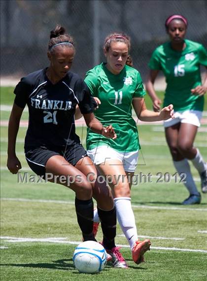 Thumbnail 1 in St. Mary's vs. Franklin (CIF SJS D1Final) photogallery.