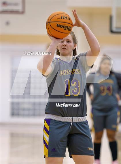 Thumbnail 2 in Westlake vs Jones County (MLK Luella HoopKlub Showcase) photogallery.