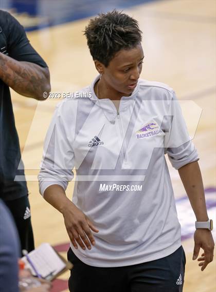 Thumbnail 1 in Westlake vs Jones County (MLK Luella HoopKlub Showcase) photogallery.