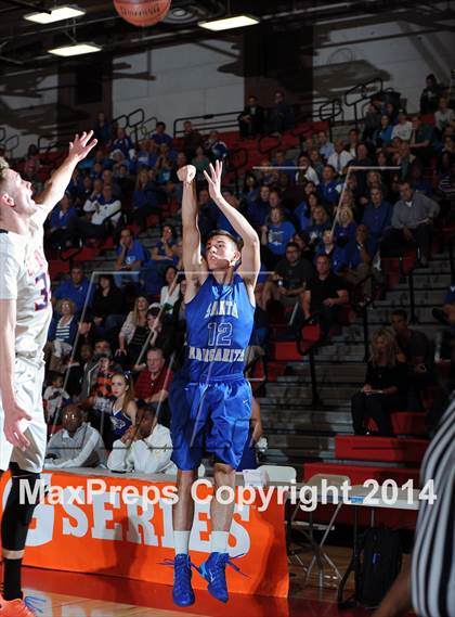 Thumbnail 2 in Santa Margarita vs. Chaminade (CIF SoCal Regional D3 Final) photogallery.