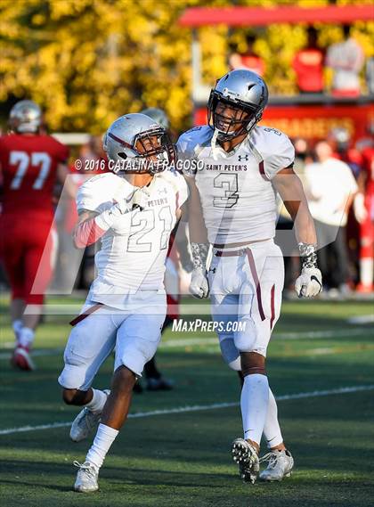 Thumbnail 1 in St. Peter's Prep @ Bergen Catholic (Non-Public Group 4 Semifinal Playoff) photogallery.