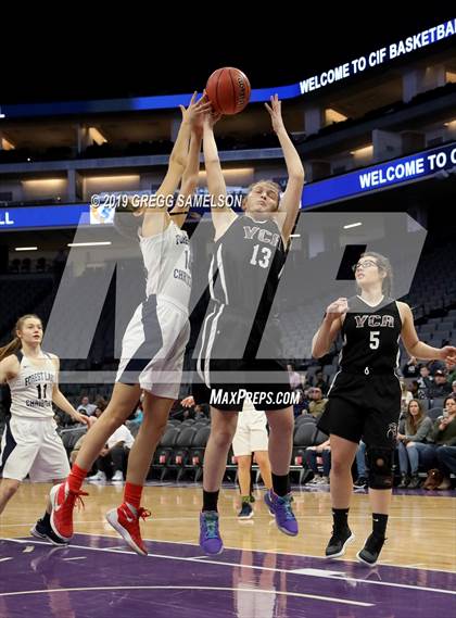 Thumbnail 2 in Valley Christian vs Forest Lake Christian (CIF SJS D6 Final) photogallery.
