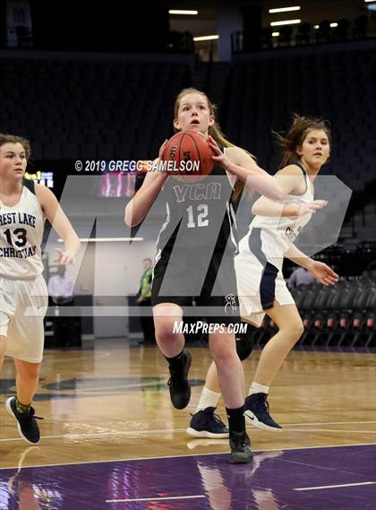 Thumbnail 2 in Valley Christian vs Forest Lake Christian (CIF SJS D6 Final) photogallery.