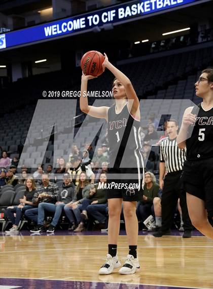 Thumbnail 1 in Valley Christian vs Forest Lake Christian (CIF SJS D6 Final) photogallery.