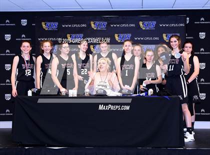 Thumbnail 1 in Valley Christian vs Forest Lake Christian (CIF SJS D6 Final) photogallery.