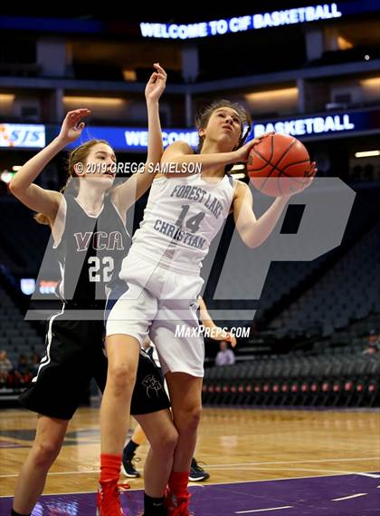 Thumbnail 1 in Valley Christian vs Forest Lake Christian (CIF SJS D6 Final) photogallery.