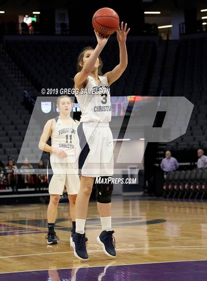 Thumbnail 2 in Valley Christian vs Forest Lake Christian (CIF SJS D6 Final) photogallery.