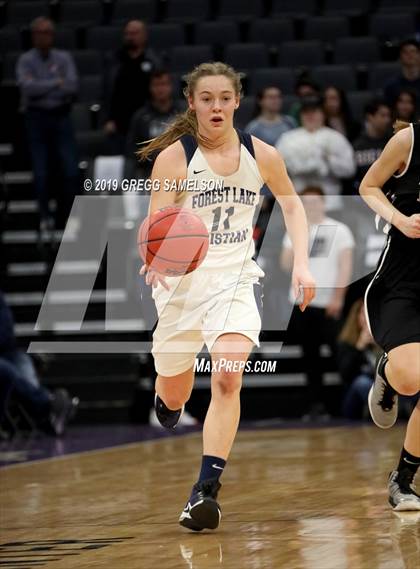 Thumbnail 2 in Valley Christian vs Forest Lake Christian (CIF SJS D6 Final) photogallery.