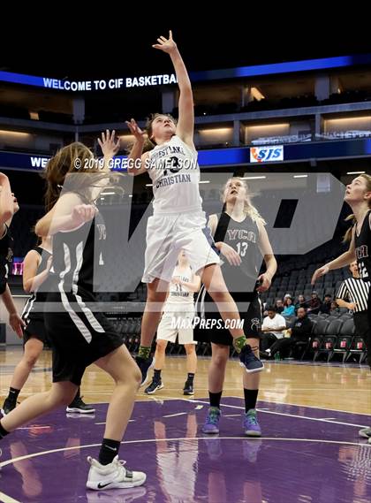 Thumbnail 1 in Valley Christian vs Forest Lake Christian (CIF SJS D6 Final) photogallery.
