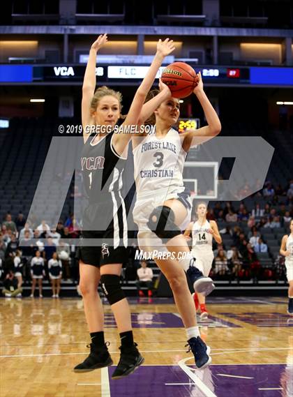 Thumbnail 1 in Valley Christian vs Forest Lake Christian (CIF SJS D6 Final) photogallery.
