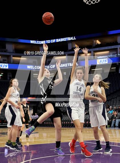 Thumbnail 2 in Valley Christian vs Forest Lake Christian (CIF SJS D6 Final) photogallery.