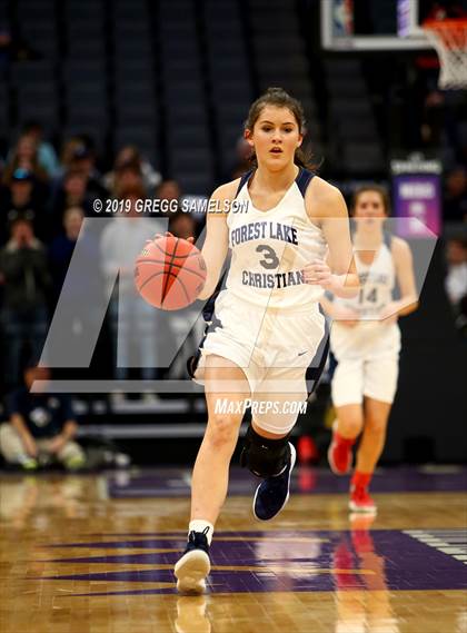 Thumbnail 2 in Valley Christian vs Forest Lake Christian (CIF SJS D6 Final) photogallery.