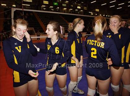 Thumbnail 1 in Victor vs Harborfields (NYSPHSAA Class A Final) photogallery.
