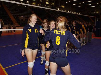 Thumbnail 2 in Victor vs Harborfields (NYSPHSAA Class A Final) photogallery.
