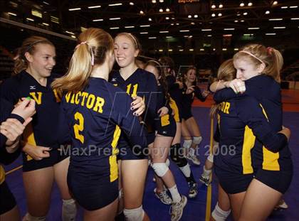 Thumbnail 2 in Victor vs Harborfields (NYSPHSAA Class A Final) photogallery.