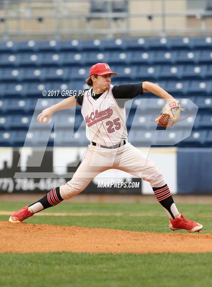 Thumbnail 1 in Monsignor McClancy vs, Xaverian (CHSAA 1st Round) photogallery.