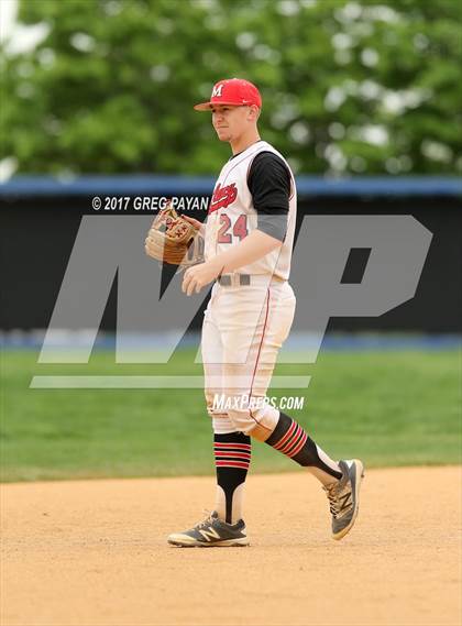 Thumbnail 1 in Monsignor McClancy vs, Xaverian (CHSAA 1st Round) photogallery.