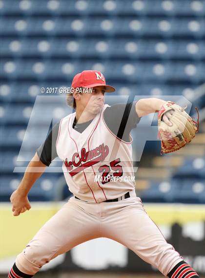 Thumbnail 1 in Monsignor McClancy vs, Xaverian (CHSAA 1st Round) photogallery.