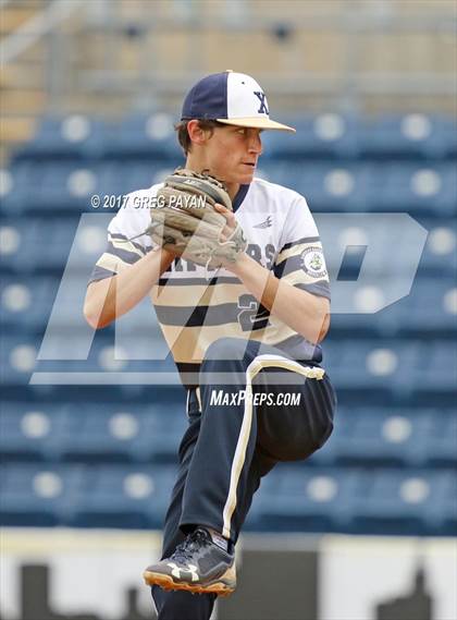 Thumbnail 1 in Monsignor McClancy vs, Xaverian (CHSAA 1st Round) photogallery.