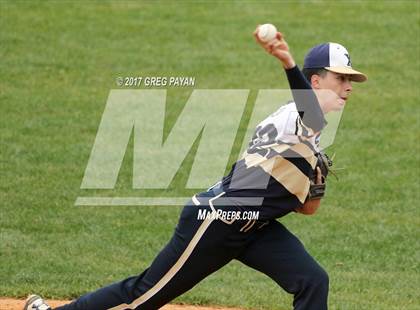 Thumbnail 3 in Monsignor McClancy vs, Xaverian (CHSAA 1st Round) photogallery.