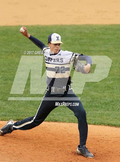 Thumbnail 3 in Monsignor McClancy vs, Xaverian (CHSAA 1st Round) photogallery.