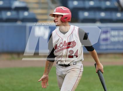 Thumbnail 3 in Monsignor McClancy vs, Xaverian (CHSAA 1st Round) photogallery.