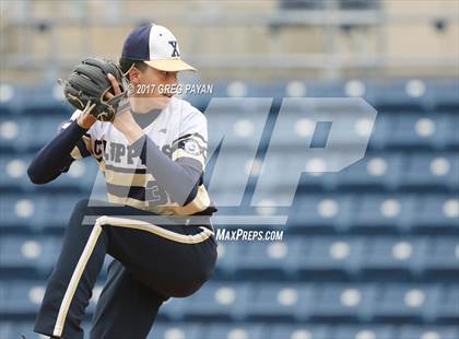 Thumbnail 3 in Monsignor McClancy vs, Xaverian (CHSAA 1st Round) photogallery.