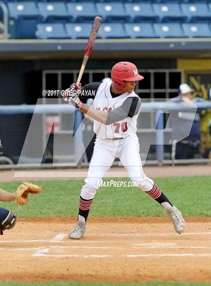 Thumbnail 3 in Monsignor McClancy vs, Xaverian (CHSAA 1st Round) photogallery.