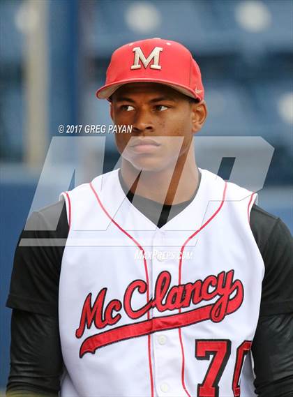 Thumbnail 2 in Monsignor McClancy vs, Xaverian (CHSAA 1st Round) photogallery.