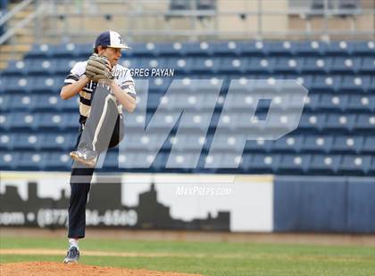 Thumbnail 2 in Monsignor McClancy vs, Xaverian (CHSAA 1st Round) photogallery.