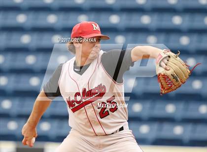 Thumbnail 3 in Monsignor McClancy vs, Xaverian (CHSAA 1st Round) photogallery.