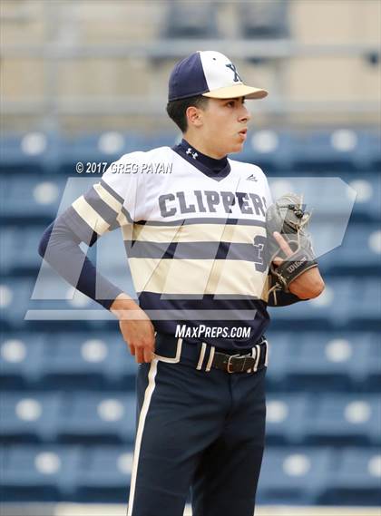 Thumbnail 3 in Monsignor McClancy vs, Xaverian (CHSAA 1st Round) photogallery.