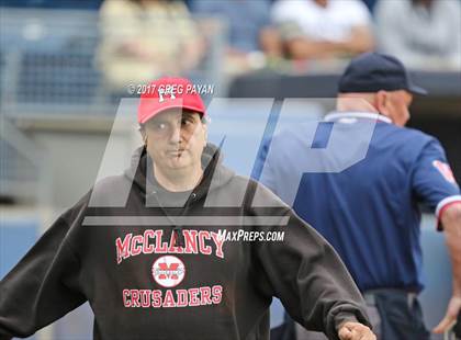 Thumbnail 3 in Monsignor McClancy vs, Xaverian (CHSAA 1st Round) photogallery.