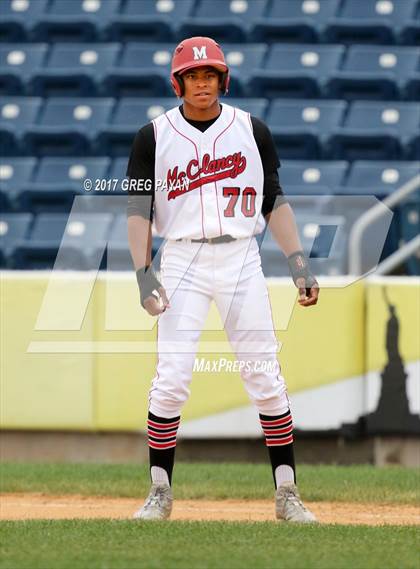 Thumbnail 2 in Monsignor McClancy vs, Xaverian (CHSAA 1st Round) photogallery.