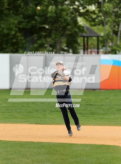 Thumbnail 1 in Monsignor McClancy vs, Xaverian (CHSAA 1st Round) photogallery.