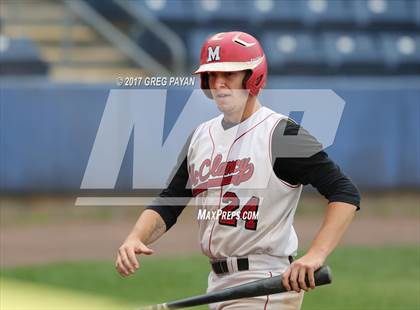 Thumbnail 2 in Monsignor McClancy vs, Xaverian (CHSAA 1st Round) photogallery.