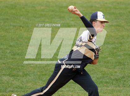 Thumbnail 1 in Monsignor McClancy vs, Xaverian (CHSAA 1st Round) photogallery.