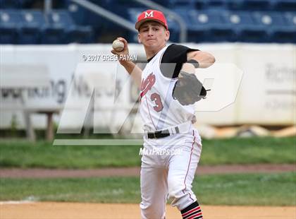 Thumbnail 1 in Monsignor McClancy vs, Xaverian (CHSAA 1st Round) photogallery.