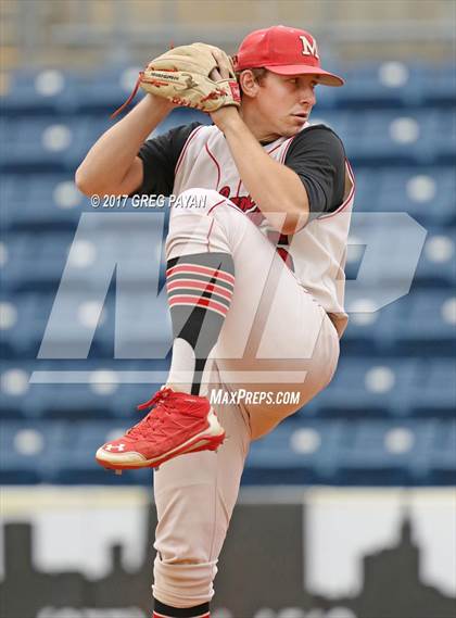 Thumbnail 1 in Monsignor McClancy vs, Xaverian (CHSAA 1st Round) photogallery.