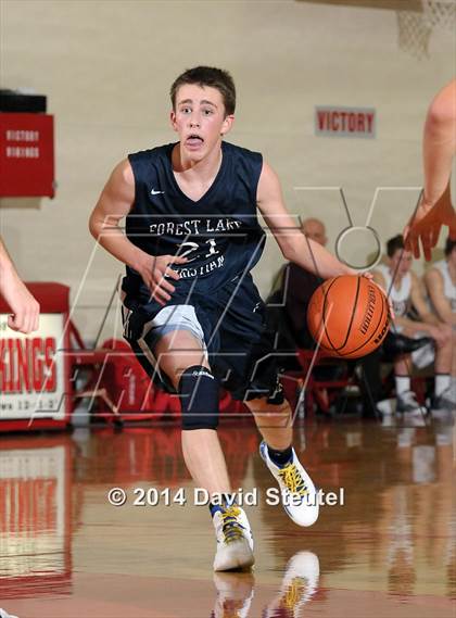 Thumbnail 2 in Forest Lake Christian vs. Bear River (Viking Classic) photogallery.